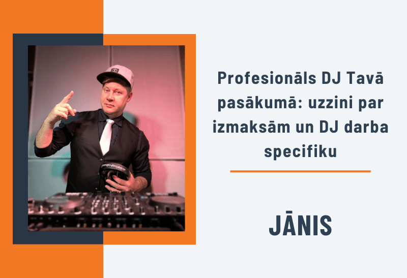 Profesionāls DJ Tavā pasākumā: uzzini par izmaksām un DJ darba specifiku