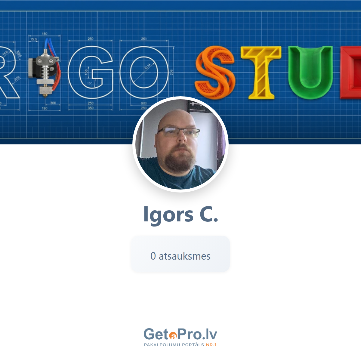 Profils Igors C. - Privāts speciālists GetaPro vietnē